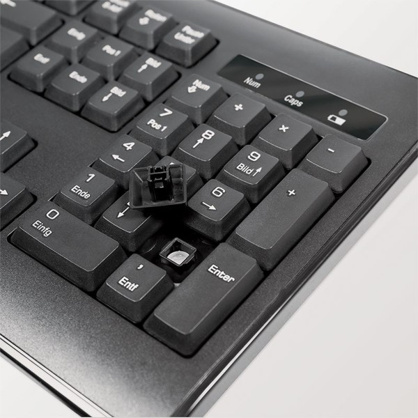 Tastatur Funk Maus Wireless Kabellos Keyboard Bluetooth Computer Layout Deutsch