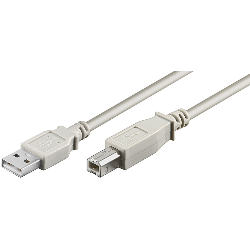 1,8m USB 2.0 Hi-Speed Kabel A Stecker auf B Stecker