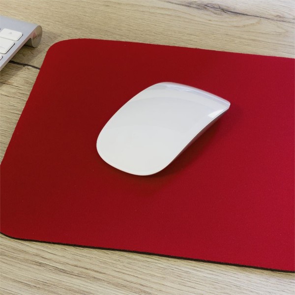 LogiLink Mauspad für Laser Optisch Kugel Mouse Maus Pad 220 x 250 x 3 mm Rot