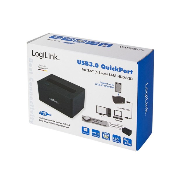 USB 3.0 Quickport 1-Port 2,5